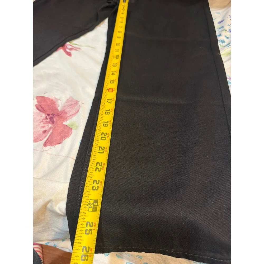 Old Navy Mens Structured Loose Non-Stretch Jeans Black 36x30 893800-00-2-3630